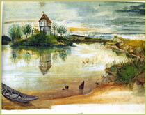 House by a Pond - Albrecht Durer