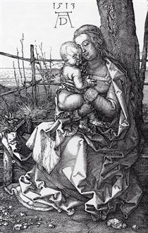 Madonna By The Tree - Albrecht Dürer