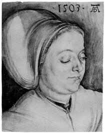 Portrait of a Woman (Creszentia Pirckheimer) - Albrecht Durer