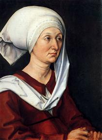 Portrait of Barbara - Albrecht Dürer