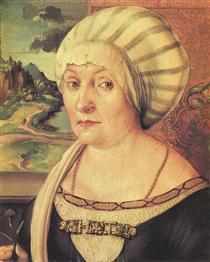 Portrait of Felicitas Tucher - 杜勒