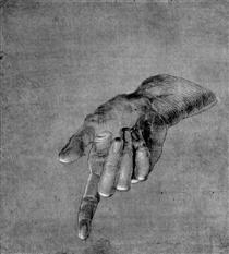 Right Hand of an Apostle - Albrecht Durer