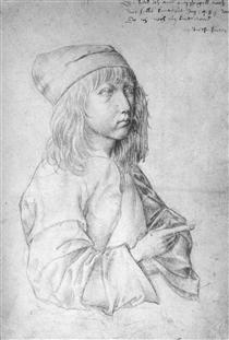 Self-Portrait at 13 - Albrecht Dürer