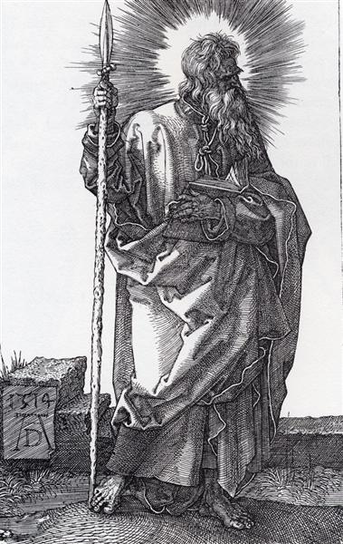 St. Thomas, 1514 - Albrecht Dürer