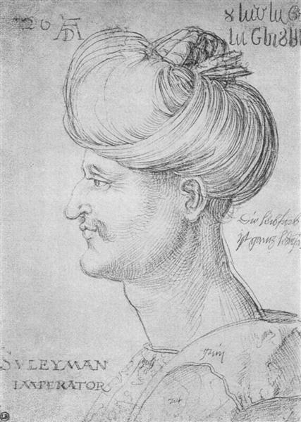 Sultan Soliman, 1526 - Alberto Durero