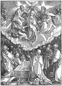 The Coronation of the Virgin - Albrecht Dürer