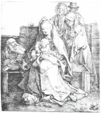 The holy family - Albrecht Durer