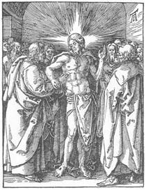 The Incredulity of St Thomas - Albrecht Dürer