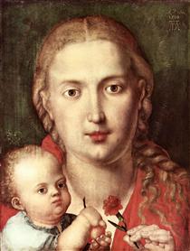 La Madone à l'œillet - Albrecht Dürer