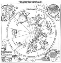 The Southern Hemisphere of the Celestial Globe - Albrecht Durer