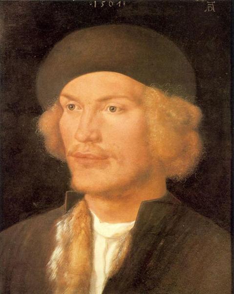 Young Man, 1507 - 杜勒