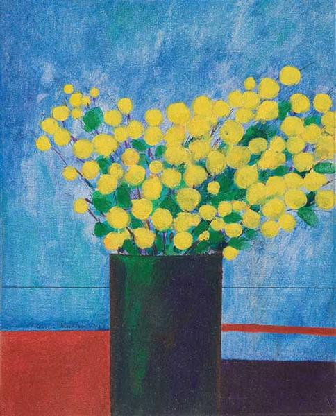 Vase With Flowers, 1968 - Адемир Мартинс