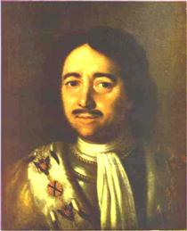 Portrait of Tsar Peter I the Great (1672-1725) - Aleksey Antropov