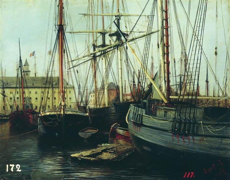 Антверпен, Бельгия, 1854 - Алексей Боголюбов