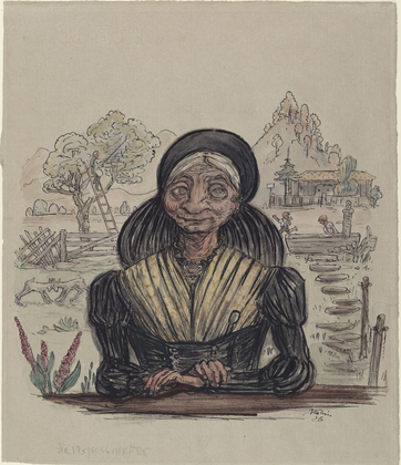 The Great Grandmother, 1926 - Альфред Кубин