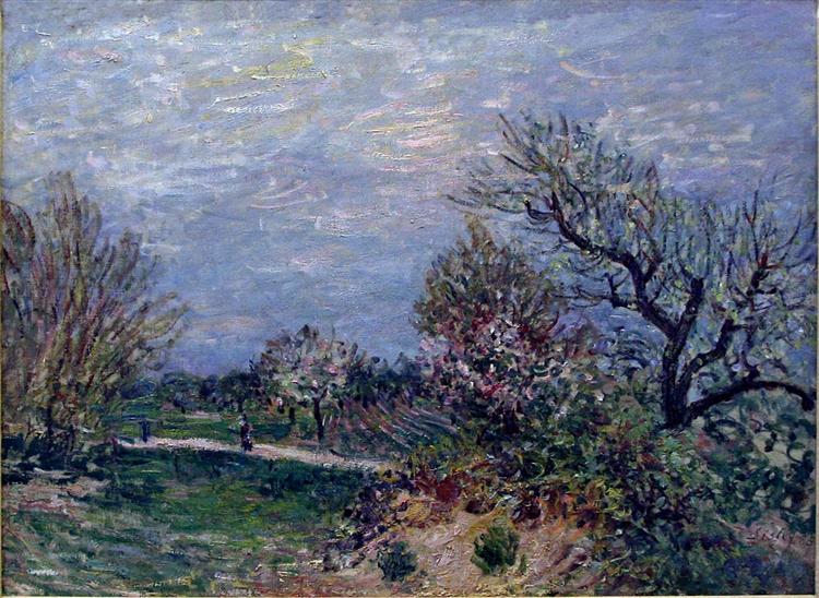 Border of the Woods, 1885 - Alfred Sisley