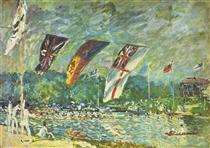 The regattas Moseley - Alfred Sisley