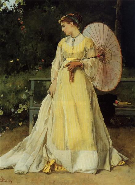 In the Country, c.1867 - Alfred Stevens