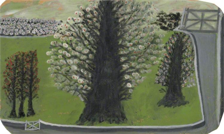 Flowering Trees - Alfred Wallis