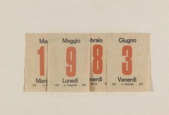 1983, 1983 - Alighiero Boetti