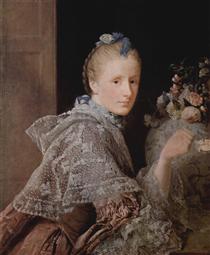 The Painter's Wife, Margaret Lindsay - Allan Ramsay