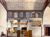 Interior of Caius Martius House - Lawrence Alma-Tadema