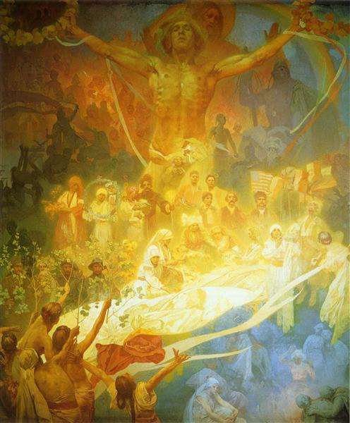 The Apotheosis of the Slavs, 1925 - Alfons Maria Mucha