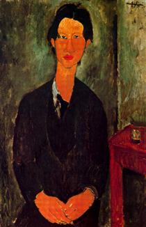 Mayo Jabón Chaleco Amedeo Modigliani - 349 obras de arte - pintura