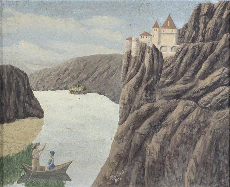 Paysage montagneux, 1929 - Andre Bauchant