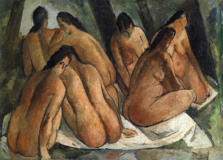 Bathers, c.1908 - André Derain