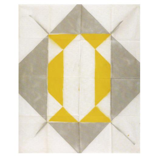 Pliage (Folded Painting), 1971 - André-Pierre Arnal