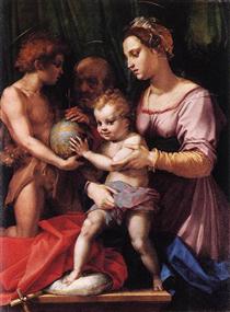 Holy Family (Borgherini) - Andrea del Sarto
