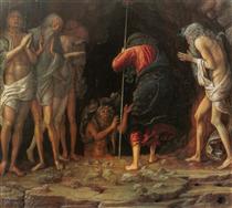 La Descente dans les limbes - Andrea Mantegna