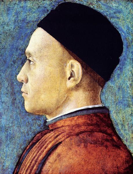 Portrait of a Man, 1460 - Андреа Мантенья