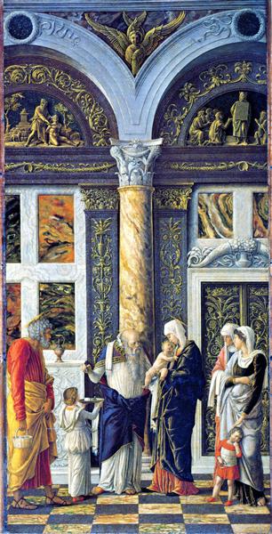 The Circumcision of Christ, 1464 - 安德烈亞‧曼特尼亞