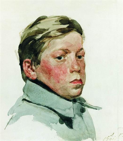 Head of Boy, 1901 - Andrei Petrowitsch Rjabuschkin