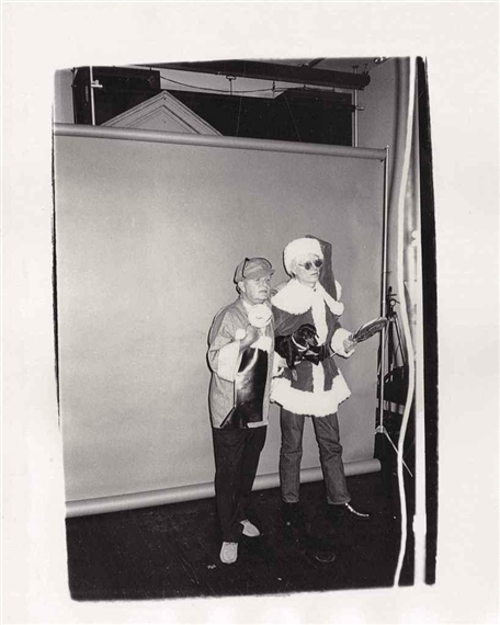 Andy and Truman Capote, 1977 - Andy Warhol