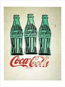 3 Coke Bottles - Andy Warhol