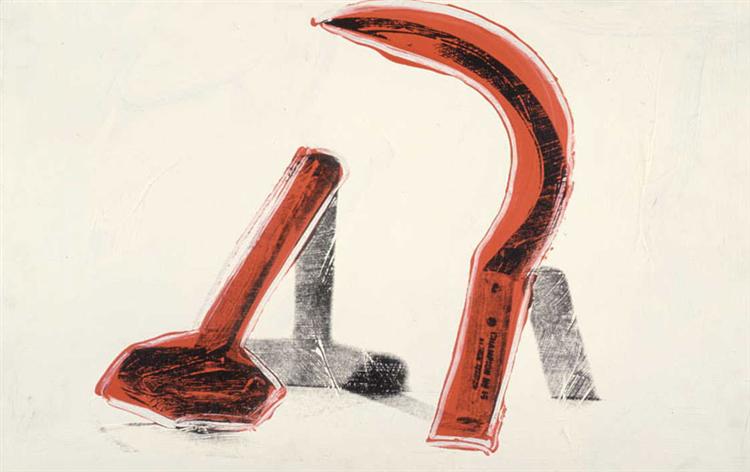 Hammer And Sickle, c.1976 - c.1977 - Энди Уорхол