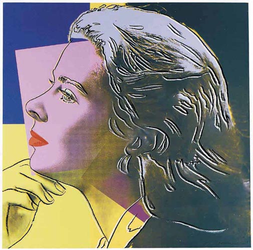 Ingrid Bergman (as Herself), 1983 - Andy Warhol
