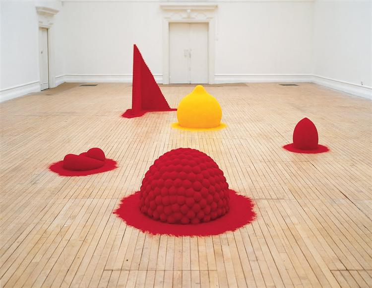 To Reflect an Intimate Part of the Red, 1981 - Anish Kapoor
