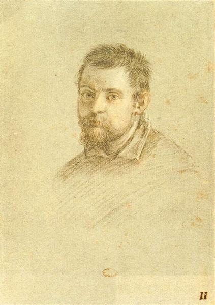 Portrait of Annibale Carracci - Аннібале Карраччі