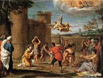 The Stoning of St Stephen - Annibale Carracci