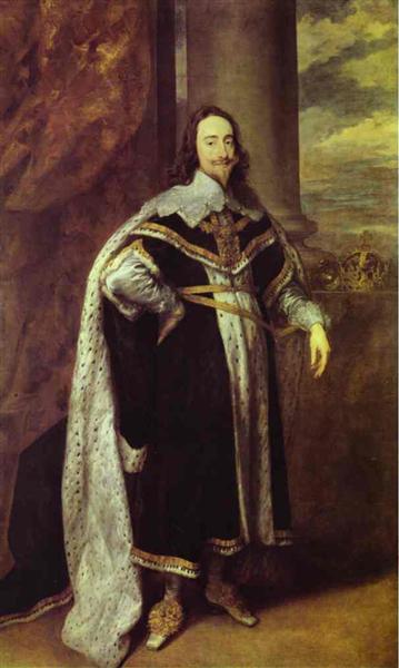 Charles I, King of England, 1636 - 范戴克