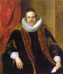Retrato de Jacques Le Roy - Anton van Dyck