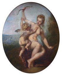 Cupid Disarmed - Antoine Watteau