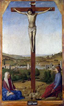 Crucifixión - Antonello da Messina