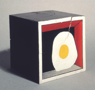 A História Dramática de um Ovo - Objecto, 1967 - António Areal