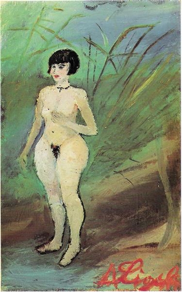 Nude of woman, 1929 - Antonio Ligabue