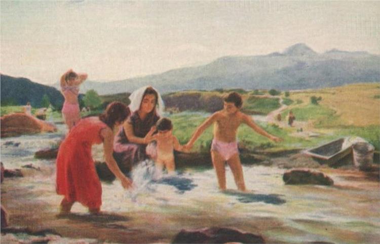 On the shore of the river - Ara Bekaryan